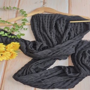شال پلیسه چهار خونه لب ریش